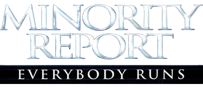 Minority Report - Everybody Runs (USA) Game Logos